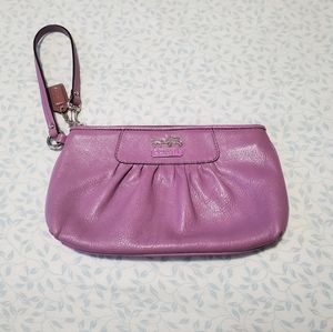 COACH Wristlet/Clutch Purse - Mauve/Purple